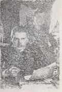 Anders Zorn jag och emma oil painting